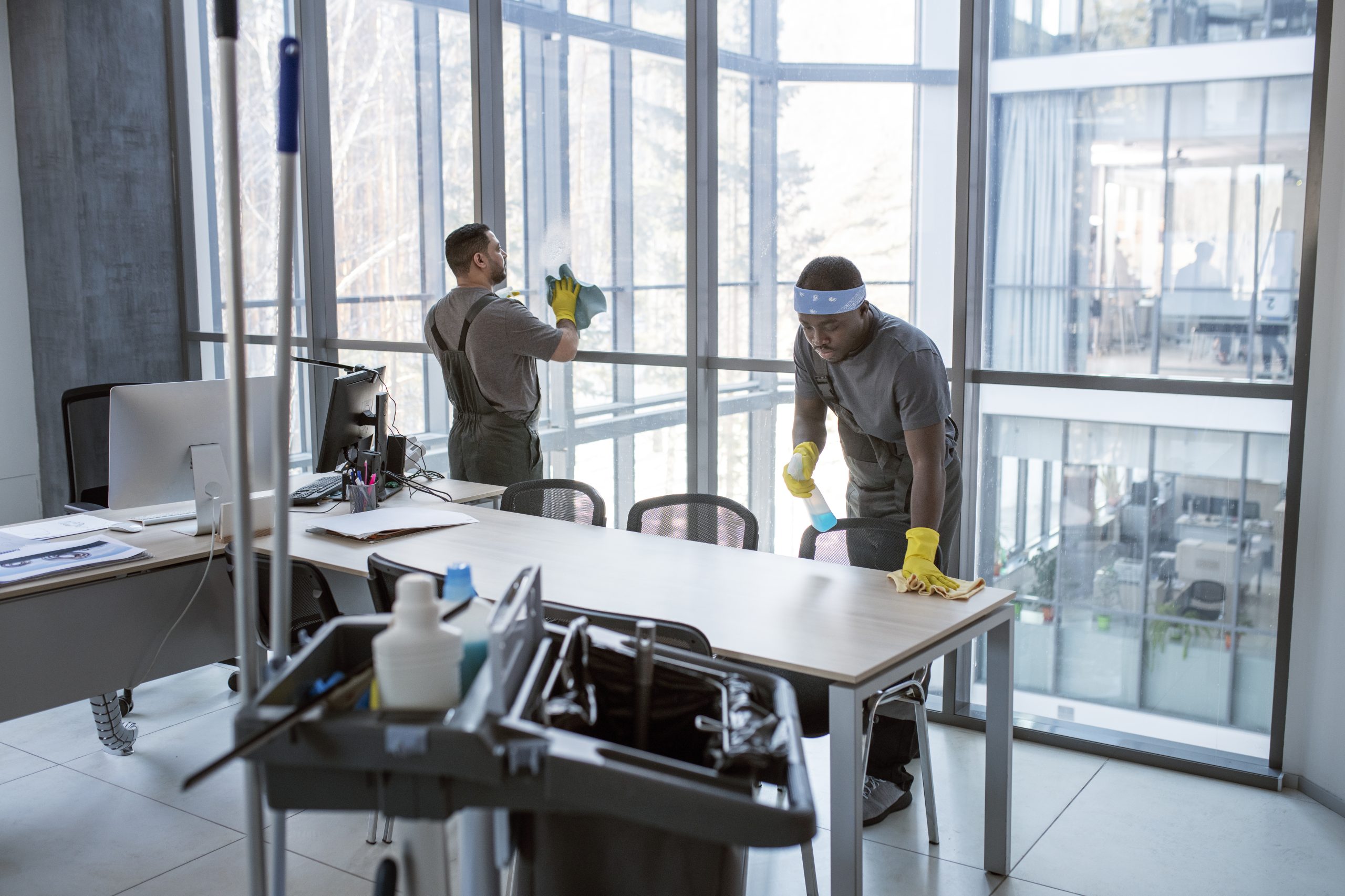 Commercial cleaning services scs